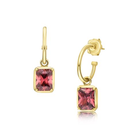Lovestruck Collection: Rose Zircon Drop Earrings